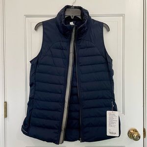 Lululemon Fluffed Up Vest 🔥RARE❤️🔥 Inkwell/Dark Blue